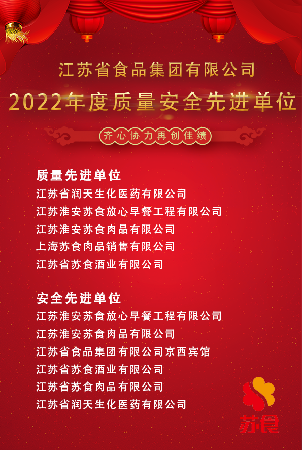 苏食集团2022年度质量安全先进单位.png